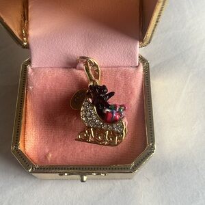 Juicy Couture Limited Edition 2010 Sled Yorkie Charm